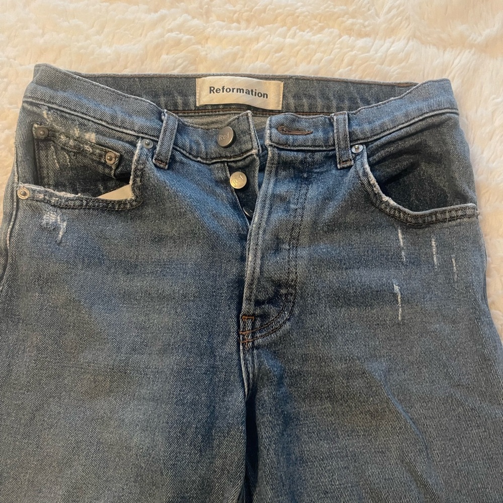Reformation Straight Leg Jeans